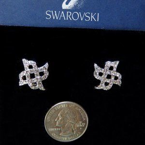 Signed Swarovski Diamanta Clip-on earrings 973776